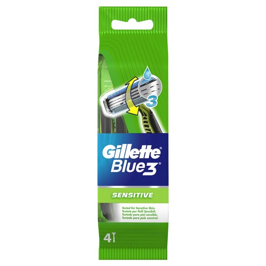 Gillette Blue 3 Sensitive engangshøvel 011551