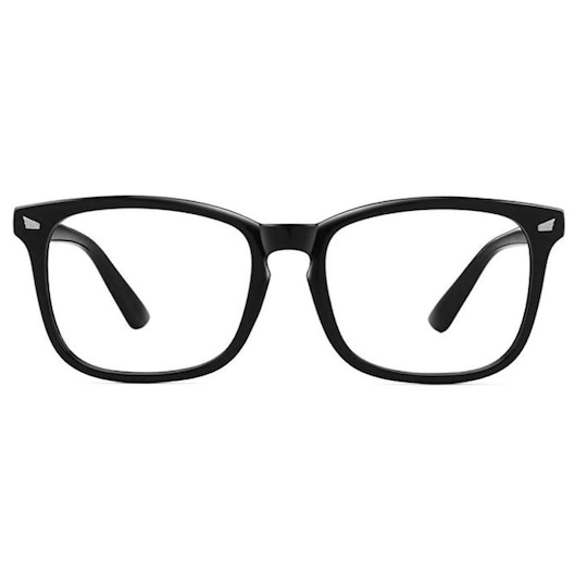 Anti Blue Light briller med blått lys filter - svart