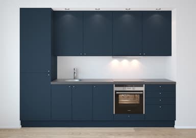 Trend Blue Grey skuffefront til kjøkken 50x26