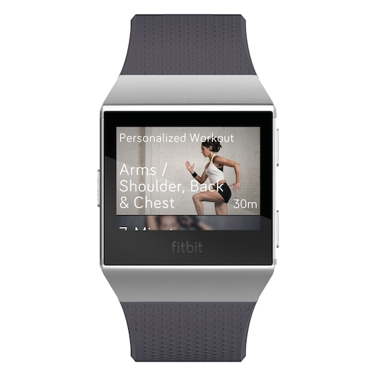 Fitbit Ionic smartklokke (blågrå/hvit)