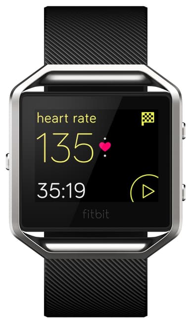 Fitbit Blaze Smart treningsklokke stor (sort)