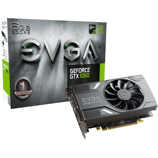 EVGA GeForce GTX 1060 Gaming-grafikkort 6G