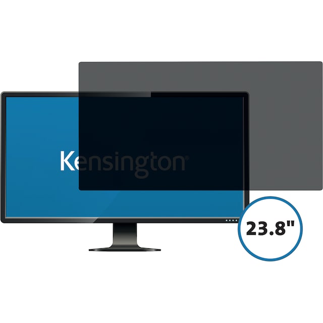 Kensington 23,8" personvernsfilter til skjerm (16:9 sideforhold)