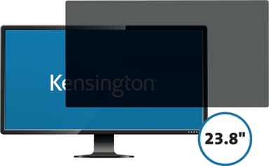 Kensington 23,8" personvernsfilter til skjerm (16:9 sideforhold)