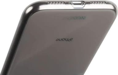 Nudient iPhone 6/7/8/SE Gen. 2 deksel (sort gjennomsiktig)