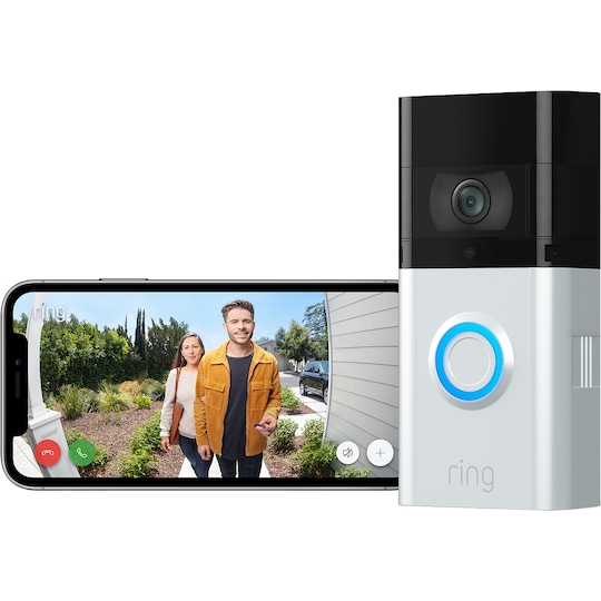 Ring Video Doorbell 3 Plus smart ringeklokke RINGVD3PRO