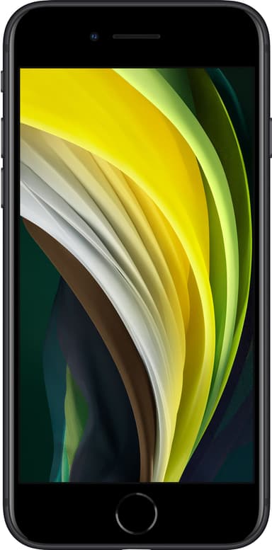 iPhone SE smarttelefon 64 GB (sort)