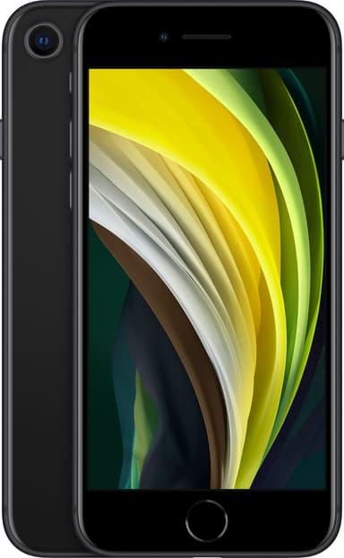 iPhone SE smarttelefon 64 GB (sort)