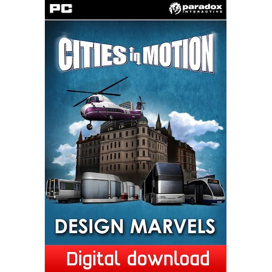 Cities in Motion: Design Marvels (DLC) - PC Windows