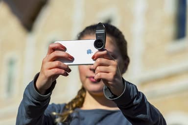 PNY 4-i-1 objektivsett til smarttelefoner (sort)