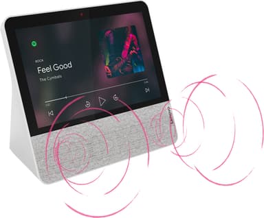 Lenovo 7" Smart Display med Google Assistant