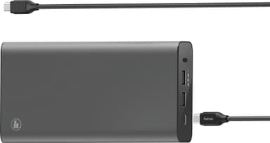 Hama 26800mAh USB type-C powerbank (sort)