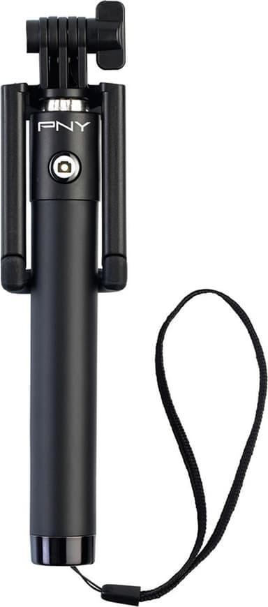 PNY trådløs selfiestang 80 cm (sort)