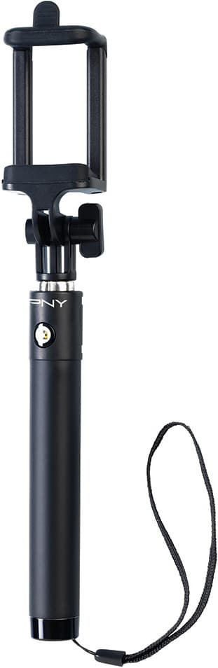 PNY trådløs selfiestang 80 cm (sort)