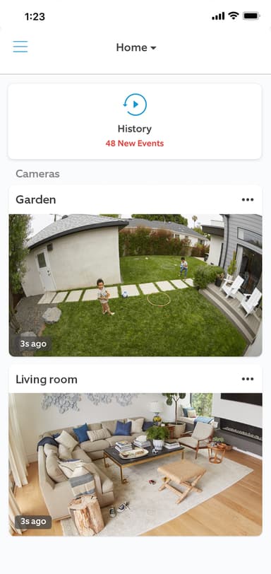 Ring Indoor Cam kablet overvåkningskamera (hvit)