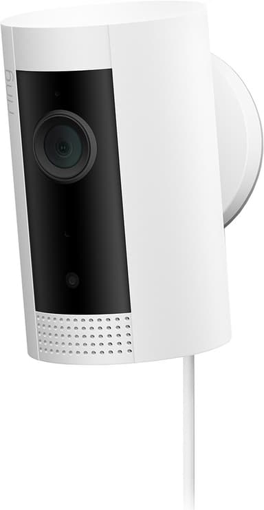 Ring Indoor Cam kablet overvåkningskamera (hvit)