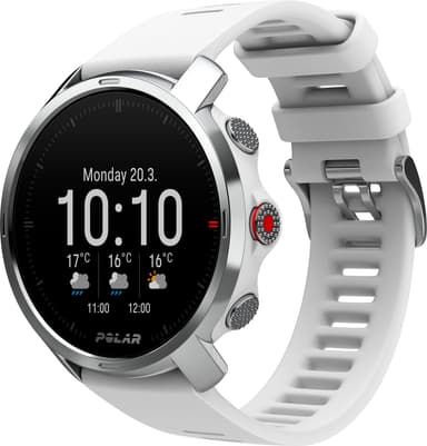 Polar Grit X multisportsklokke S/M (hvit)
