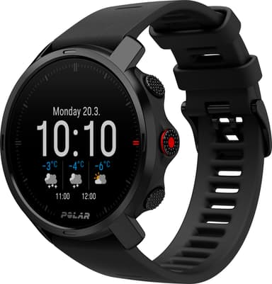 Polar Grit X multisportsklokke M/L (sort)