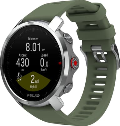 Polar Grit X multisportsklokke M/L (grønn)