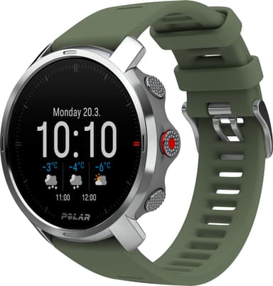 Polar Grit X multisportsklokke M/L (grønn)