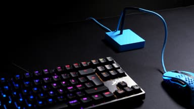 Xtrfy B4 bungee til datamus (blå)