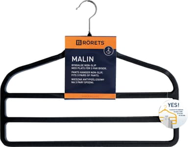 Rörets Malin kleshenger 2-pakning