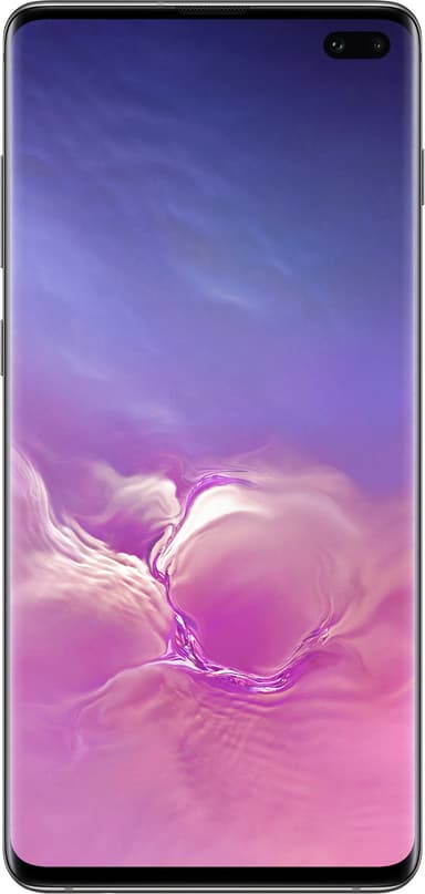 Samsung Galaxy S10 Plus smarttelefon 8/128GB (keramisk sort)