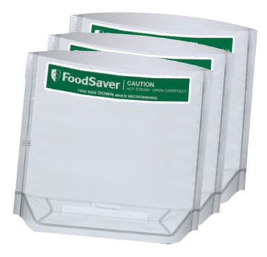 Foodsaver frys og damp-poser 0,95 L FS204108