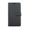 Miljøvennlig ekte lær iPhone SE/8/7/6 2 in 1 lommebok deksel - Black/Red