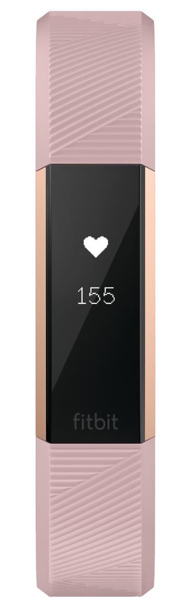 FitBit Alta HR aktivitetsmåler S (rosegull/rosa)