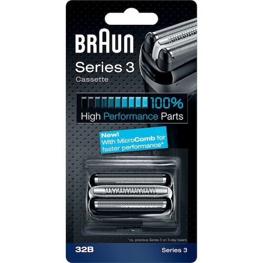 Braun Series 3 skjærehode 32B (sort)