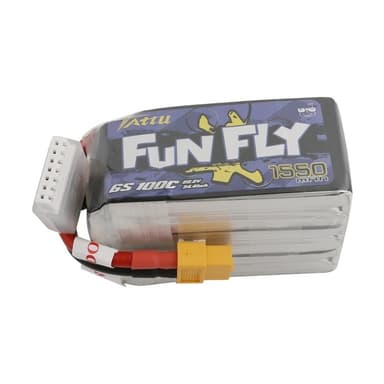 6s  1550mAh -100C - Gens Ace FunFly XT60