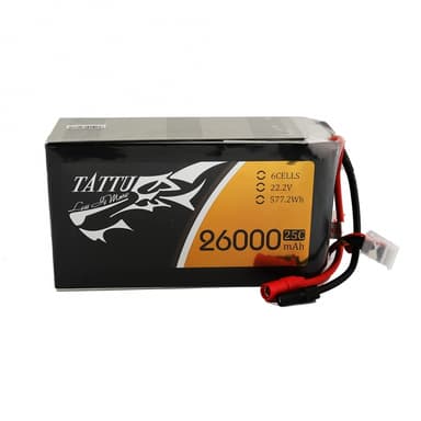 6s 26000mAh - 25C - Gens Ace Tattu
