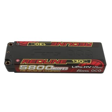 2s  5800mAh -130C - Gens Ace Redline HV LCG
