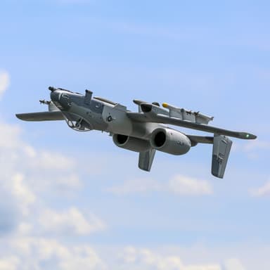 E-Flite A-10 Thunderbolt II 64mm EDF BNF Basic