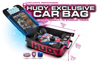 HUDY 1/8 Off-Road Car Bag