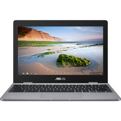 Asus Chromebook C423 Cel/4/32 14” bærbar PC (silver/black)