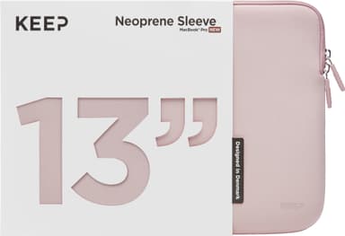 KEEP etui til MacBook 13" (warm rose)