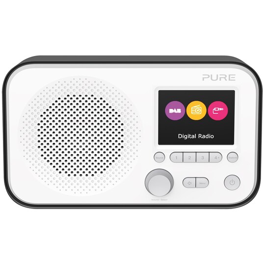 Pure Elan E3 portabel DAB-radio (sort)