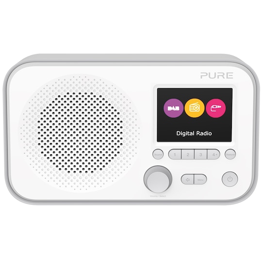 Pure Elan E3 portabel DAB-radio (grå)