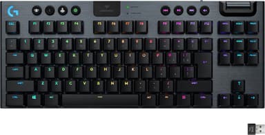 Logitech G915 Lightspeed tenkeyless gamingtastatur (GL Logitech G915 Lightspeed trådløst gamingtastatur (GL Tactile
