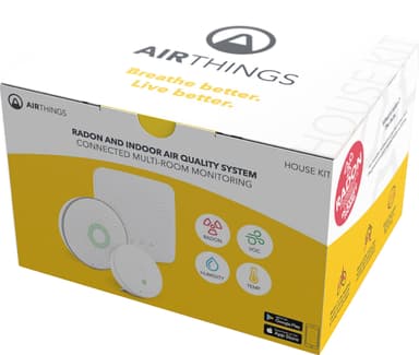 Airthings House Kit målesystem for radon og innendørs luftkvalitet 420