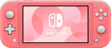 Nintendo Switch Lite spillkonsoll (korall)