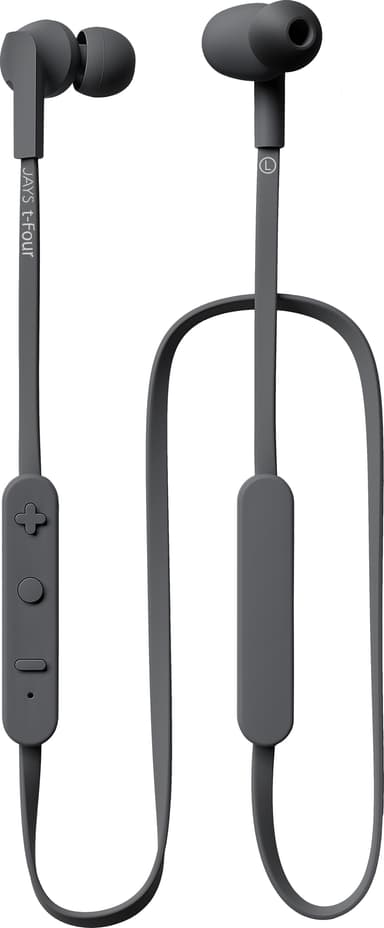 Jays t-Four Wireless trådløse in-ear hodetelefoner (grå)