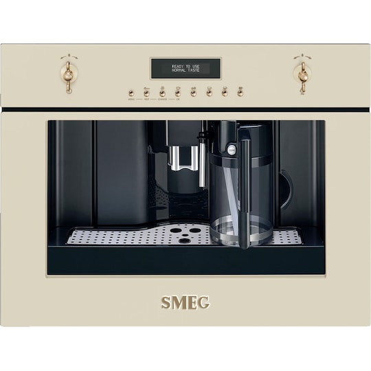 Smeg Colonial kaffemaskin CMS8451P (krem)