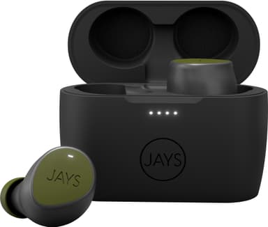 Jays m-Seven helt trådløse in-ear hodetelefoner (grønn)