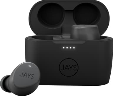 Jays m-Seven helt trådløse in-ear hodetelefoner (grå)
