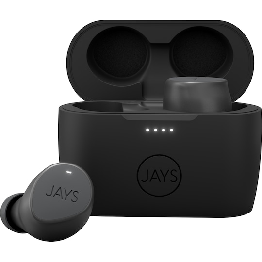 Jays m-Seven helt trådløse in-ear hodetelefoner (grå)