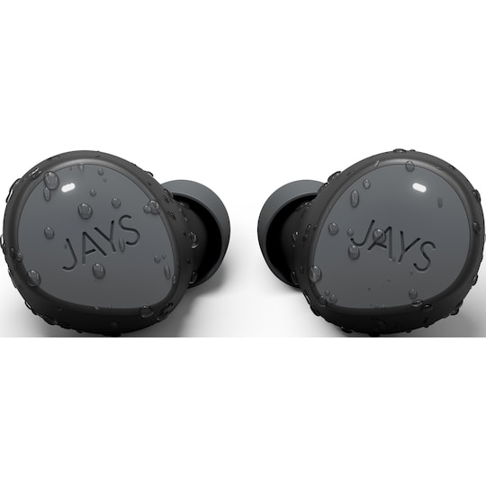 Jays m-Seven helt trådløse in-ear hodetelefoner (grå)