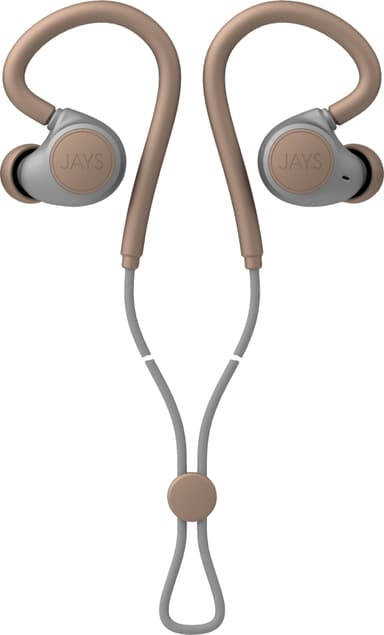 Jays m-Six Wireless trådløse in-ear hodetelefoner (sand)